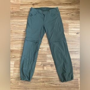 Columbia half zip hiking pants